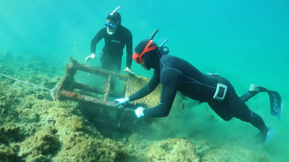 Karim Saari, photographe sous-marin et apnéiste — Projet Sentinelle, dépollution marine Calanques de Marseille
