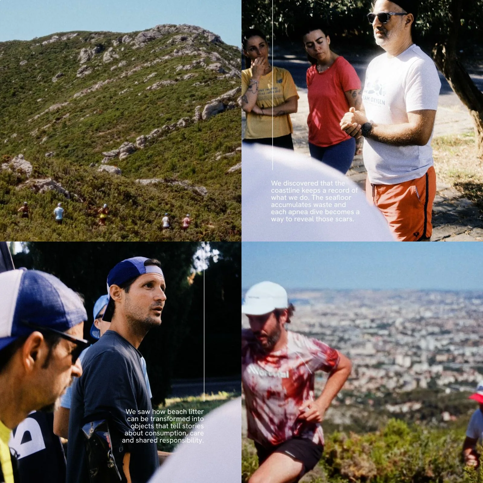 Running Minds — Kilian Jornet Foundation, Team Oxygen et Sauvage Méditerranée dans le Parc National des Calanques, Marseille