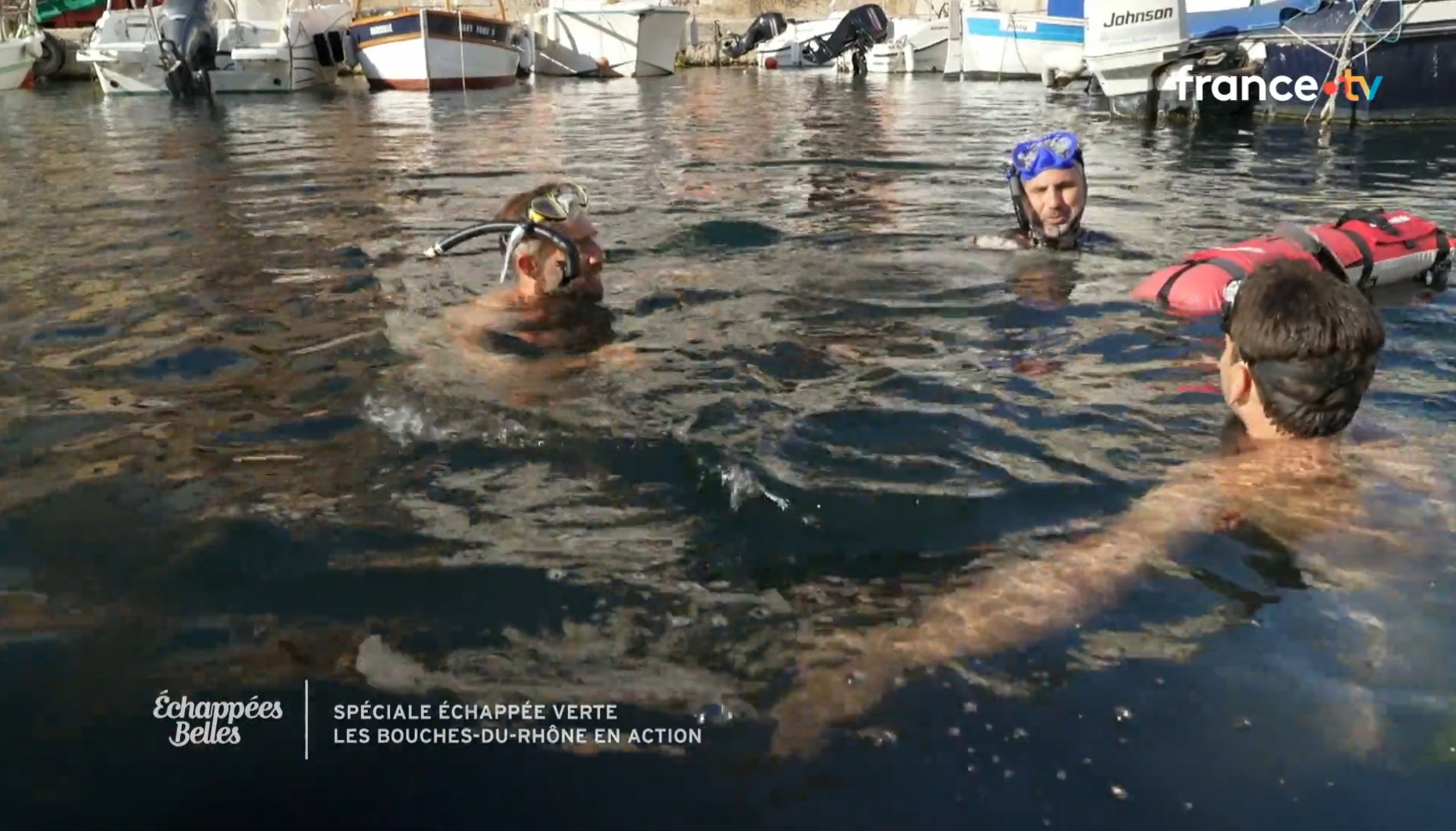 Échappées Belles France 5 — Karim Saari photographe et apnéiste Marseille
